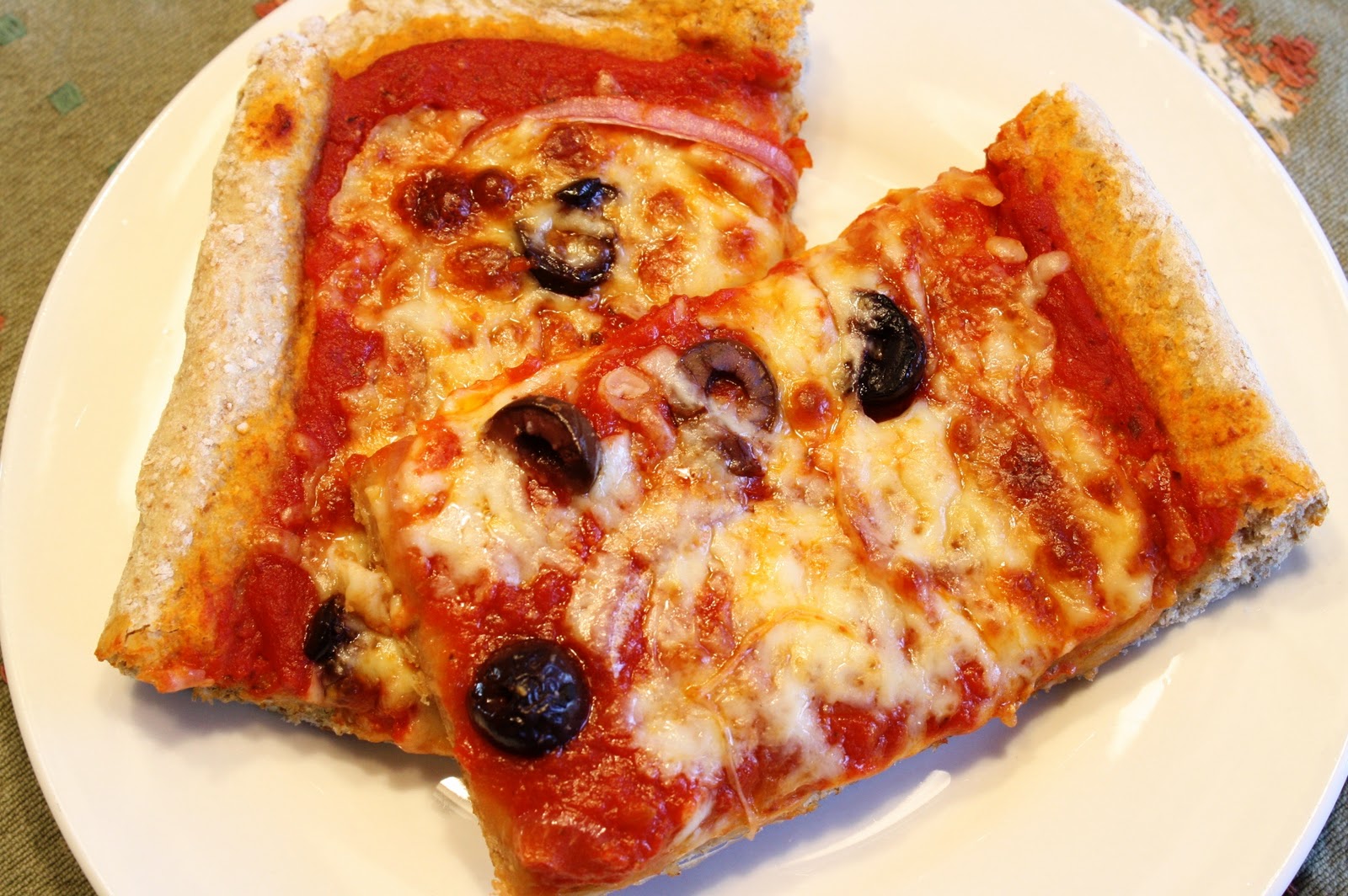 Amazing Whole Wheat Pizza Crust Saving Room for Dessert