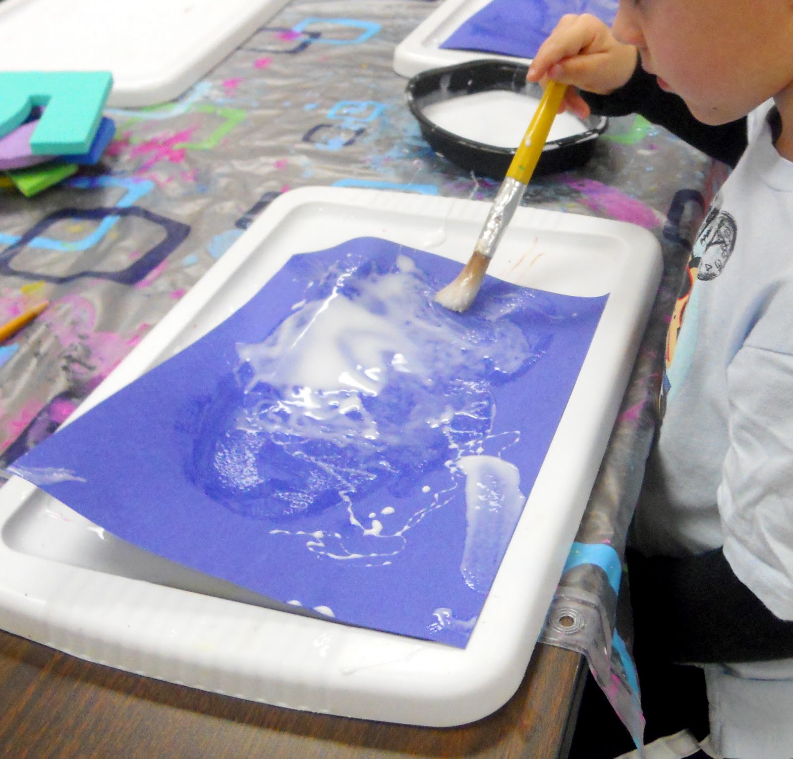 Teaching 2 and 3 Year Olds Numbers From Paper Punches