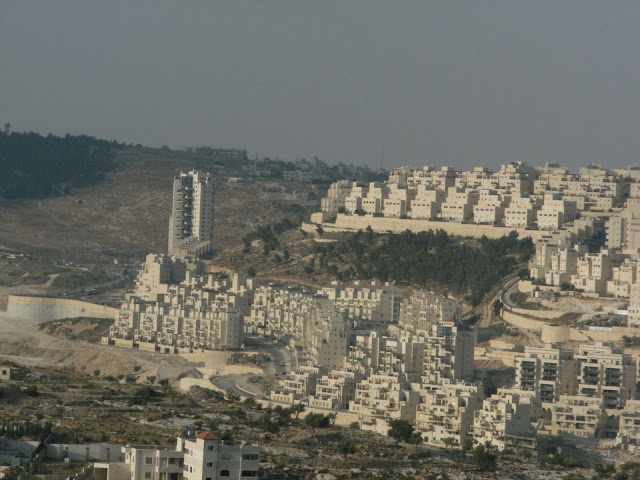 The Har Homa settlement on Bethlehem\beit sahour land- Enass