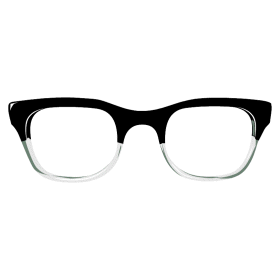 Eye glasses with black vintage frame, download free clipart vector graphics
