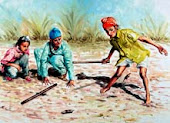 ਗੁੱਲੀ ਡੰਡਾ ਖੇਡਦਿਆਂ...ਘਰ ਜਾਣਾ ਈ ਭੁੱਲ ਜਾਣਾ