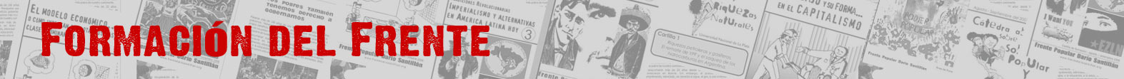 Formación del Frente