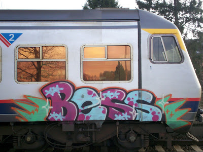 bess train graffiti