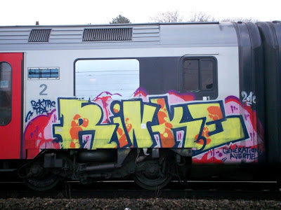 Rinke TRC TPA train graffiti