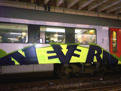 Never graffiti