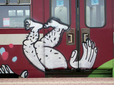 Suicide train graffiti