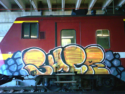 painted train
