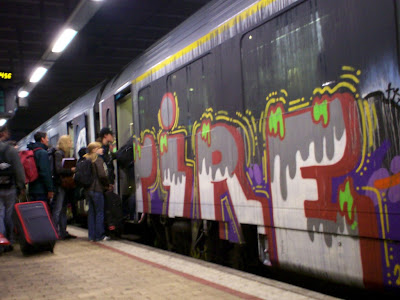 Halloween graffiti