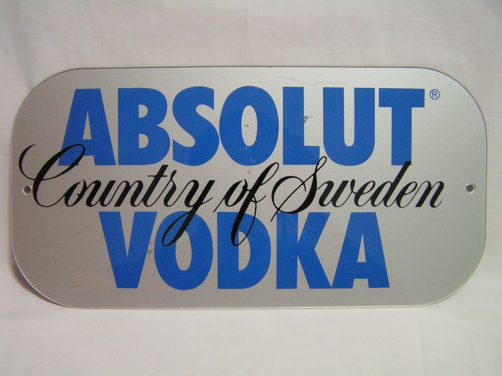 Absolut Vodka Label
