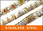 Gelang Stainless Steel Gold