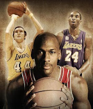 Jerry West, Michael Jordan y Kobe Bryant