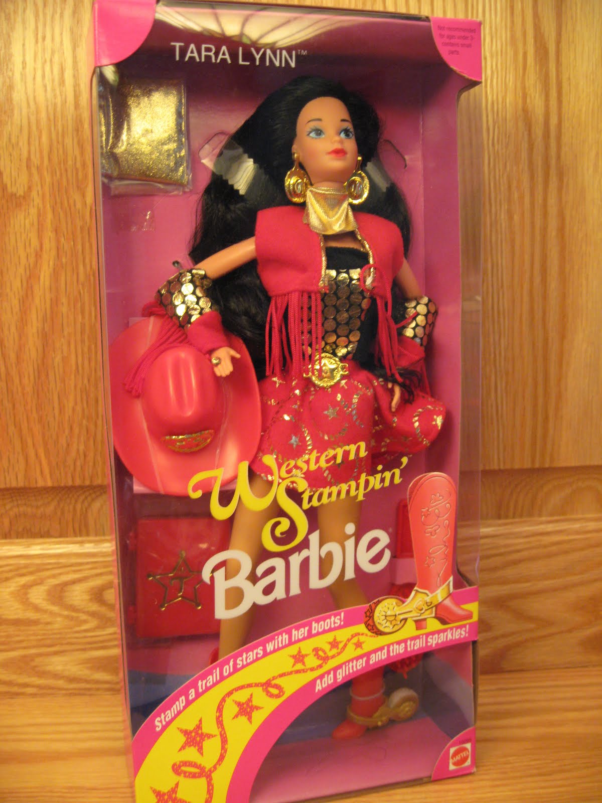 barbie western stampin