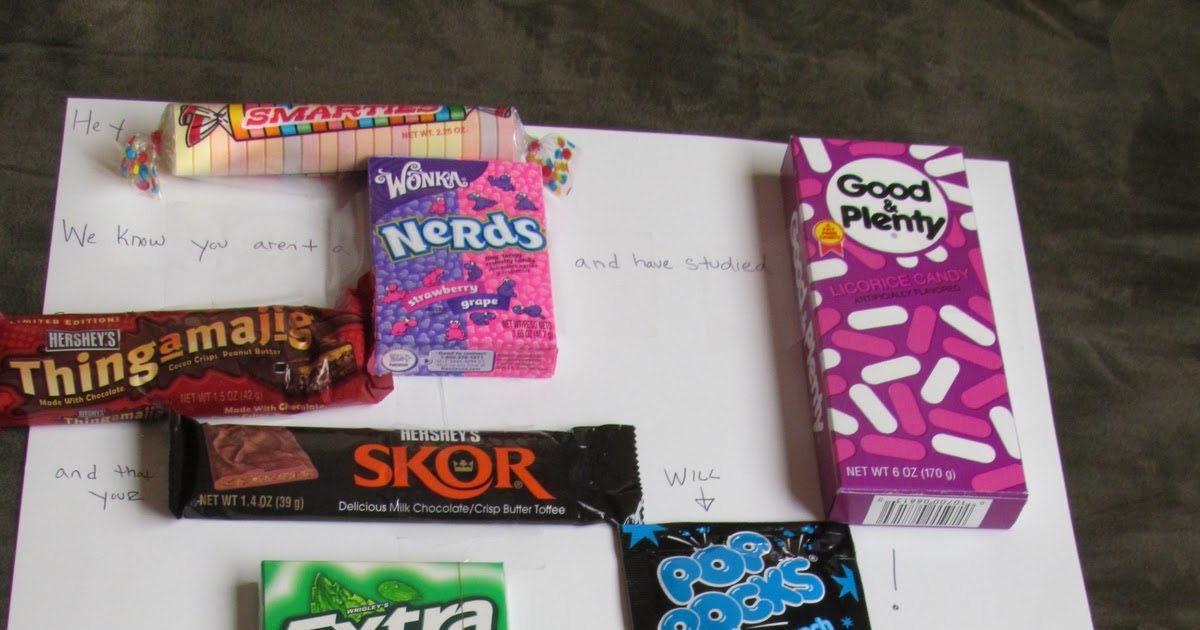 So Much to Do, so Little time Candy Bar Letter!