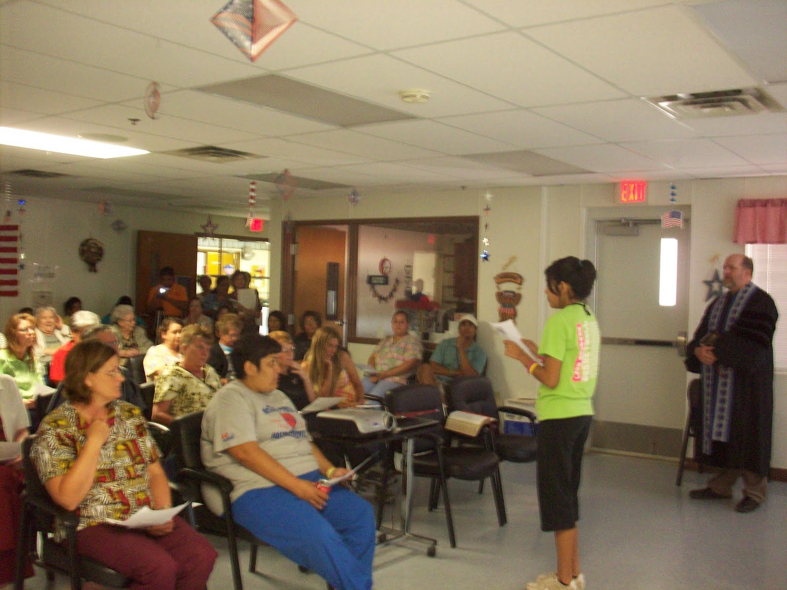 First United Methodist Church McCamey, TX Memorial Service at