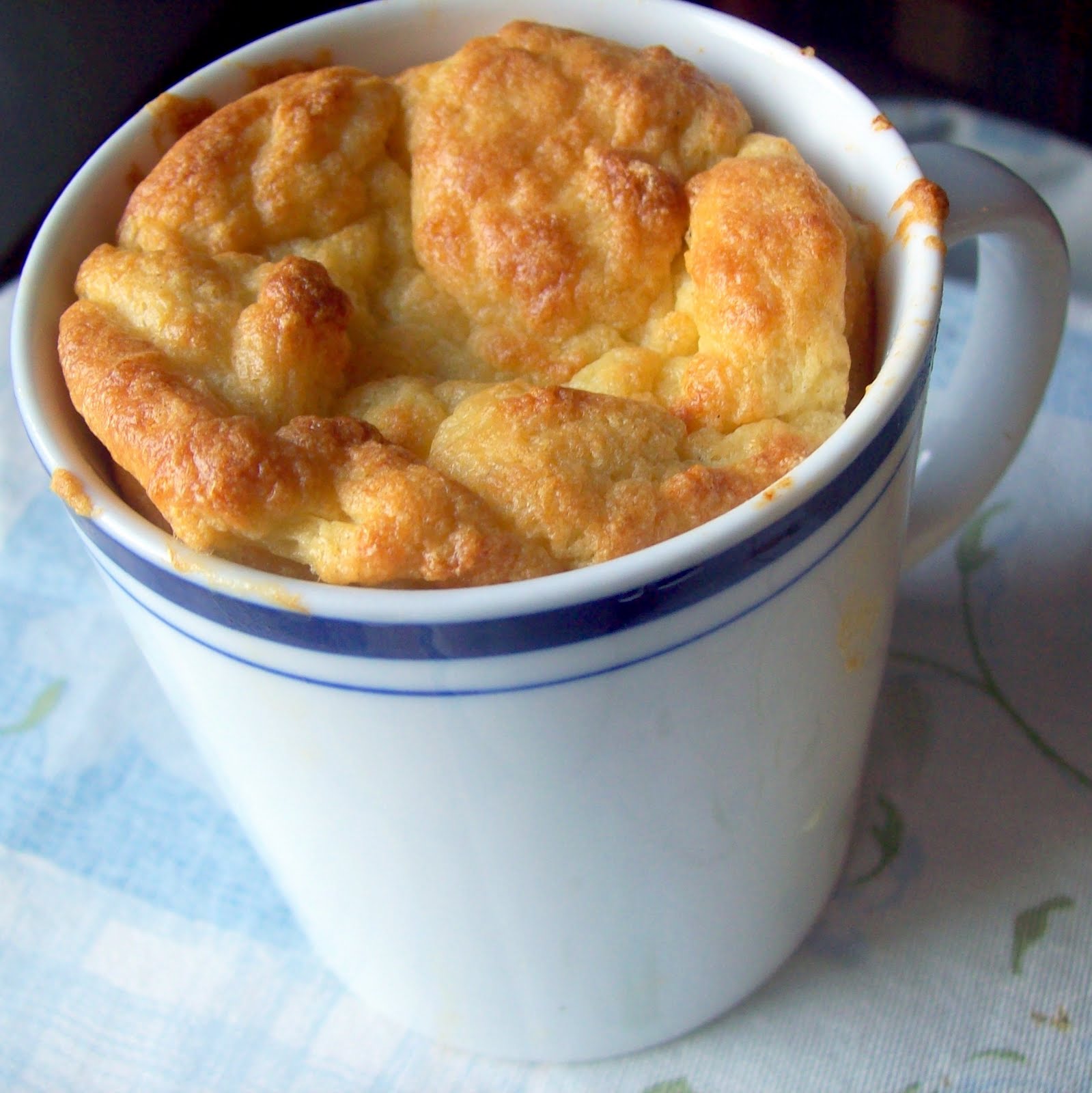 Cheese Soufflé in Coffee Mugs Health, Home, & Happiness