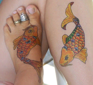 Popular Koi Fish Tattoos