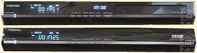 Les lecteurs Toshiba HD DVD EP35 (au-dessus) et EP30 (en-dessous).