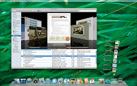 Le nouveau look du Finder de Mac OS X 10.5 Leopard d'Apple.
