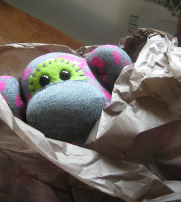 siansburys sock monkey : pepper