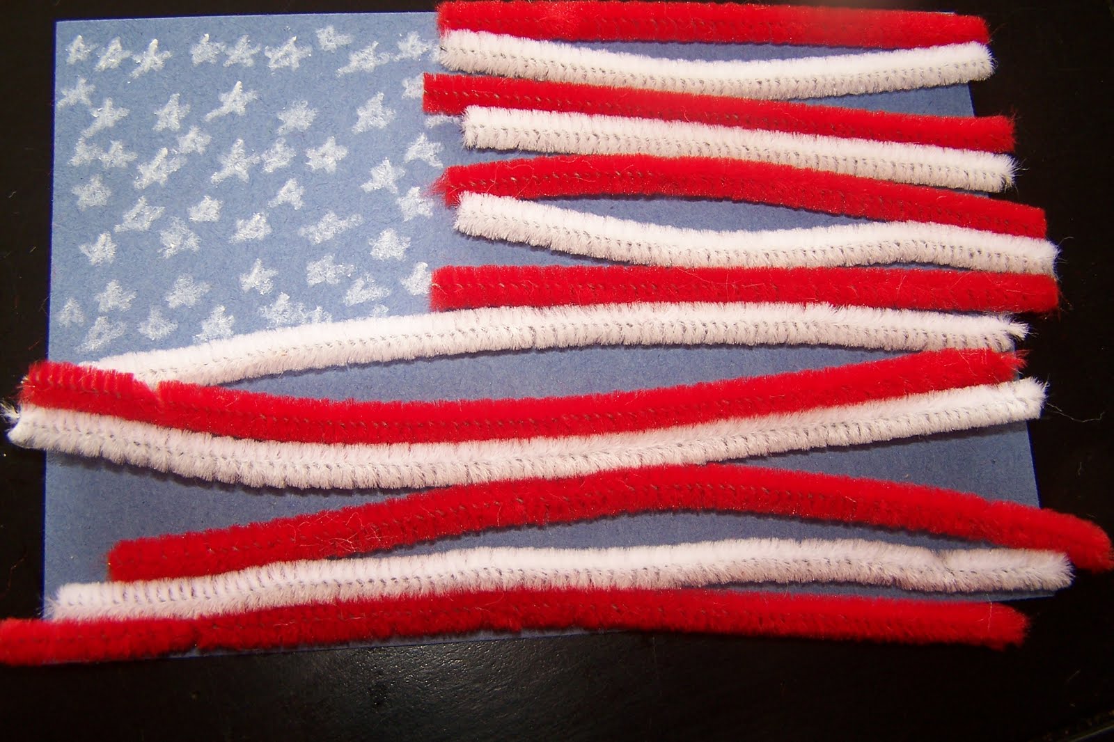 Children's Learning Activities American Flag Pattern Acvitity
