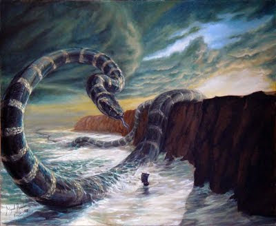  Imagenes chulas Jormungand,-la-serpiente-del-mundo