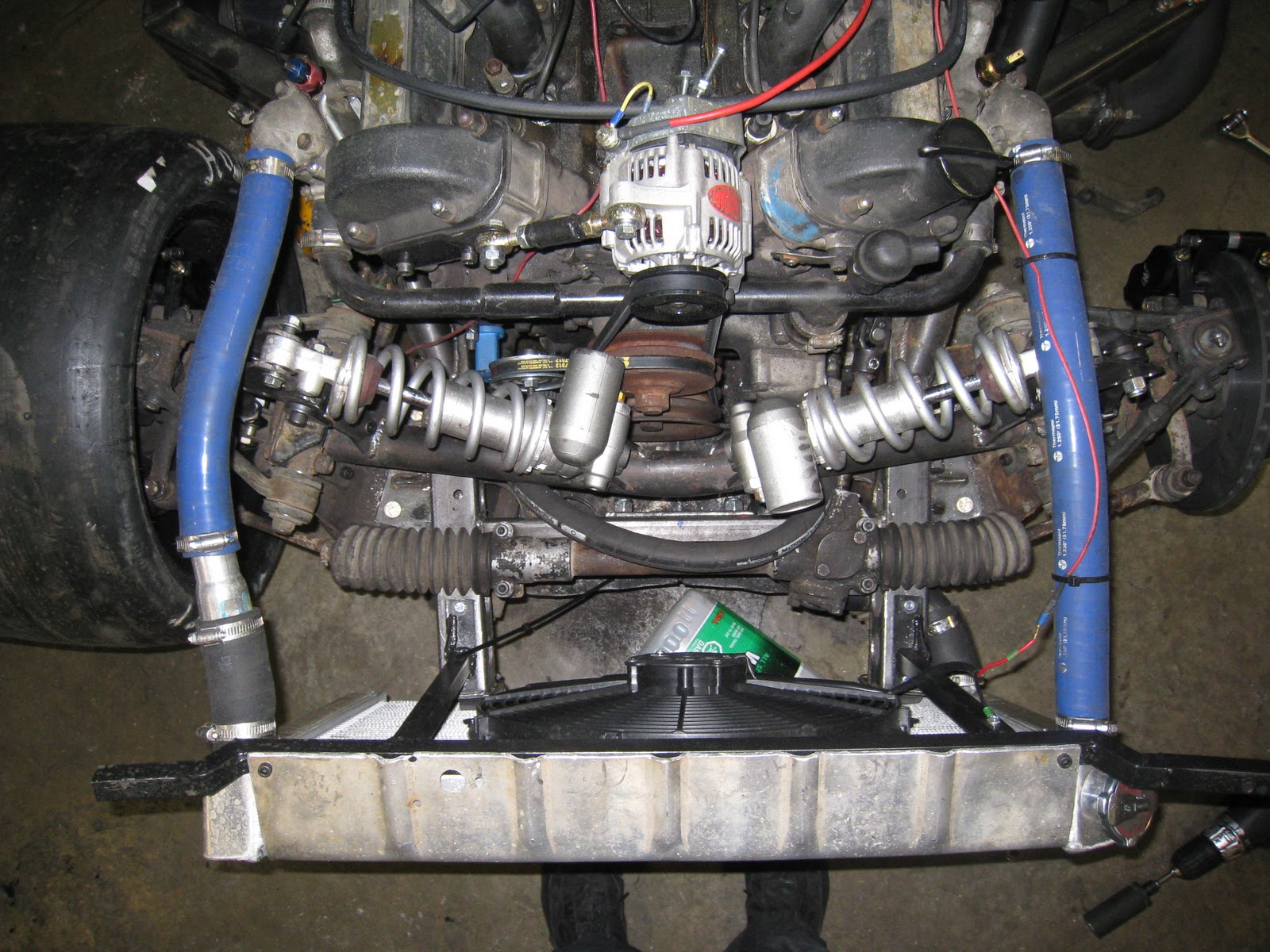 V8 Powered MGBGT Steering
