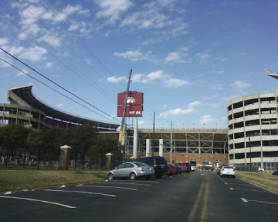 old Alabama stadium sign
