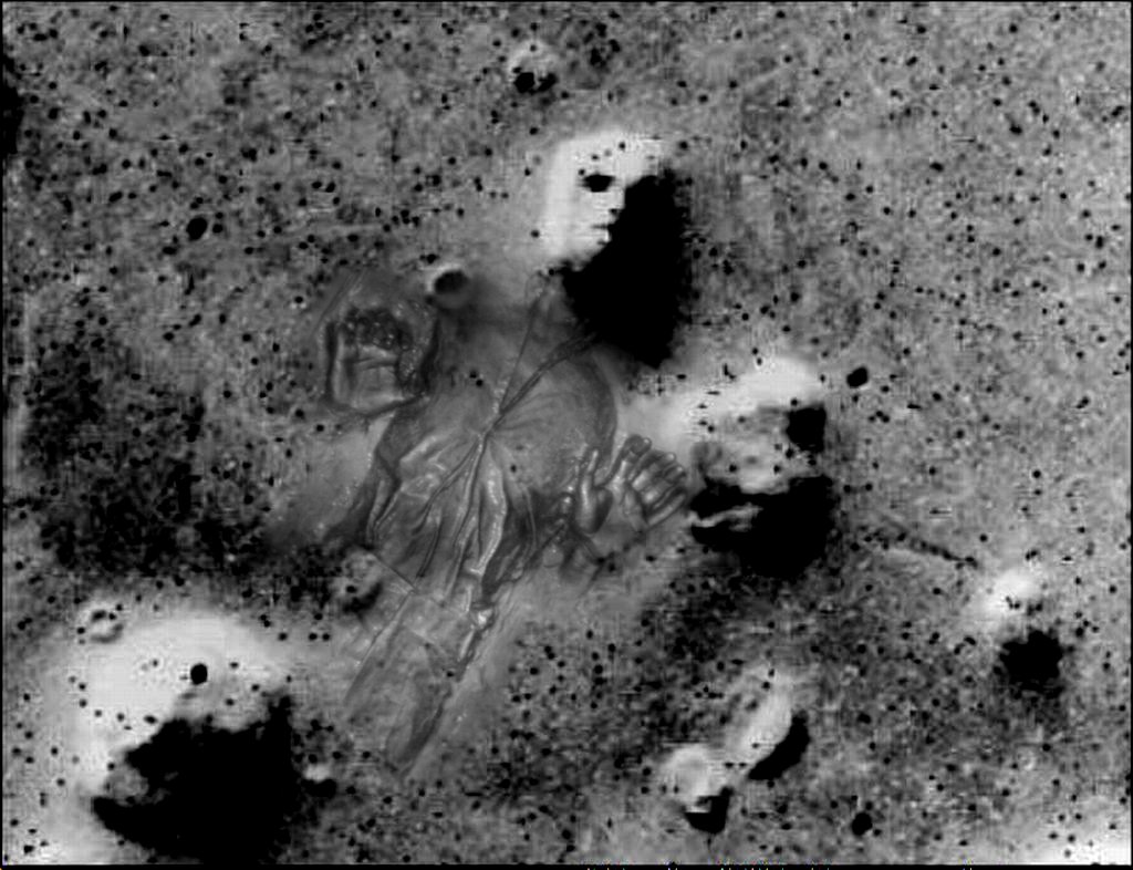 around the face of mars around the face of mars