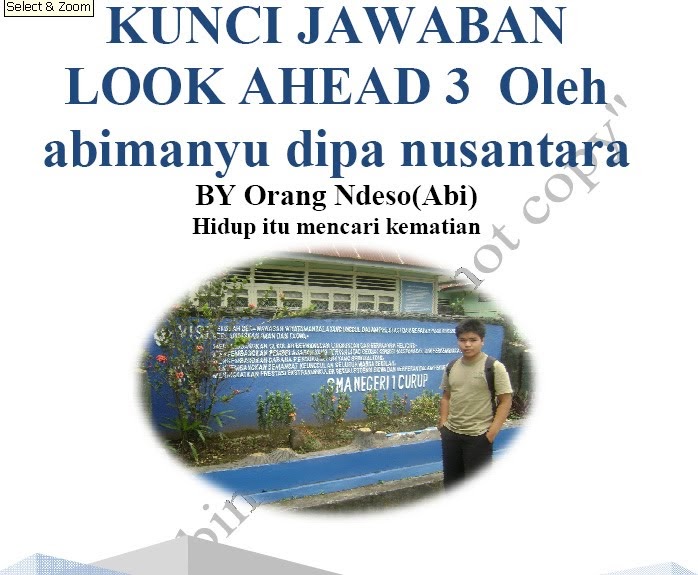 Mari Berbagi Kunci jawaban buku Look Ahead kelas XII Mari Berbagi Kunci jawaban buku Look Ahead kelas XII