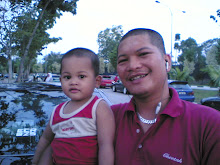Hazimi with Papa - 1 tahun 9 bulan