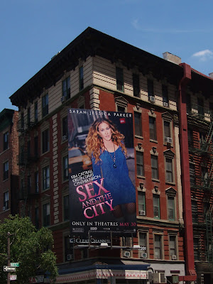 Sex and the City movie billboard