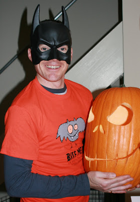 Halloween Charlie & pumpkin head