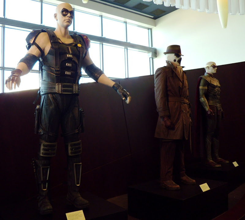 Original Watchmen movie superhero costumes