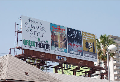 Pet Shop Boys Greek Theatre Billboard