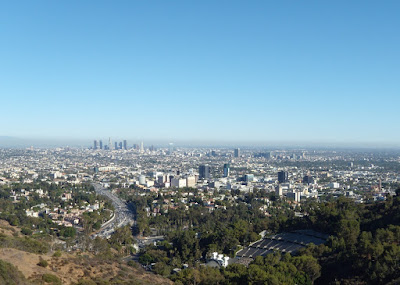Los Angeles sprawl in summer