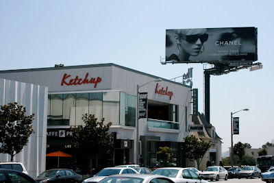 Ketchup restaurant on Sunset Blvd