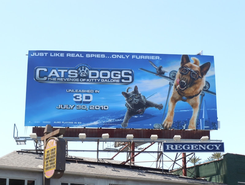 Cats and Dogs Kitty Galore billboard