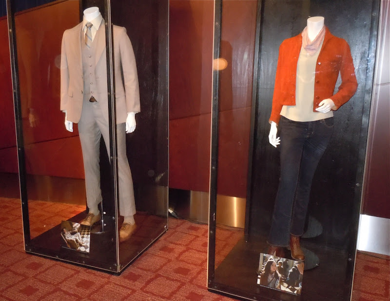 Arthur and Ariadne Inception costume display