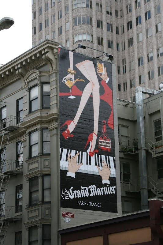 San Francisco retro Grand Marnier billboard