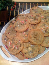 Peppermint Bark Cookie Experiment
