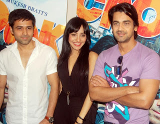 (L to R) Emraan Hashmi, Neha Sharma, Arjan Bajwa (L to R) Emraan Hashmi, Neha Sharma, Arjan Bajwa