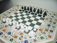 Luxury chess board for home interior
