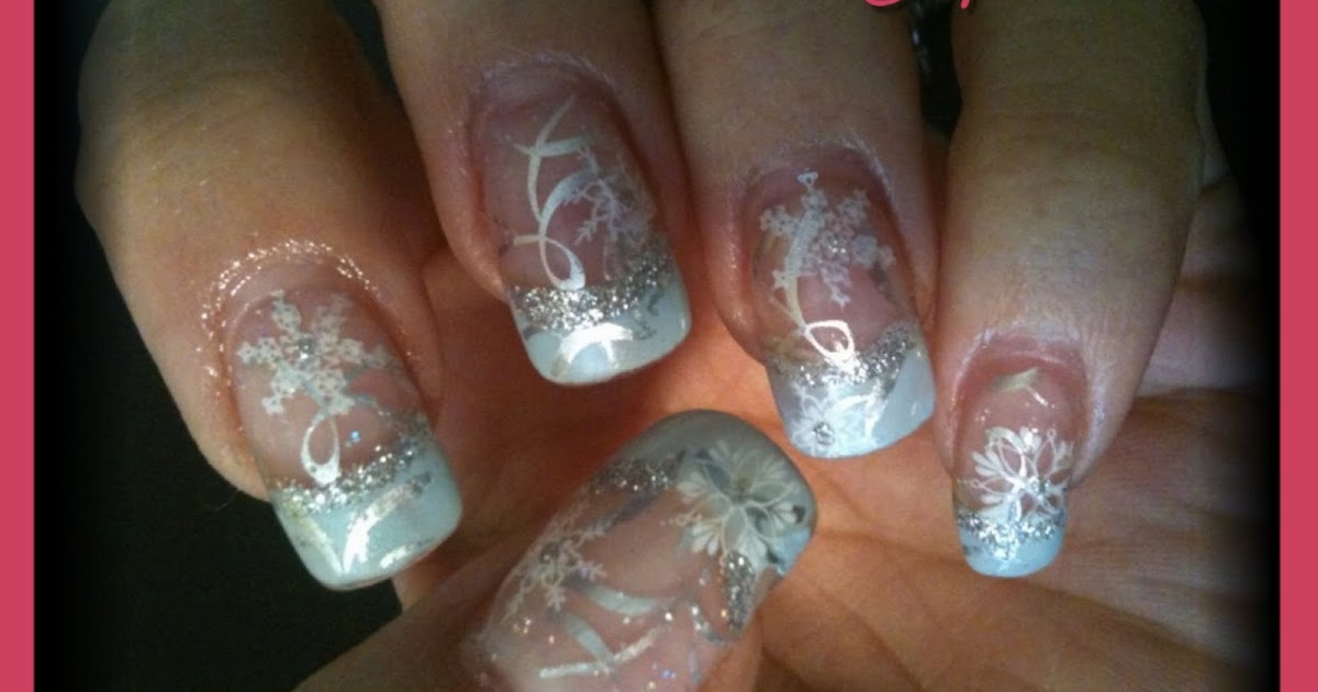 KONADDICT Is Now Queen Custom Claws Frosted Snow Flake Nails