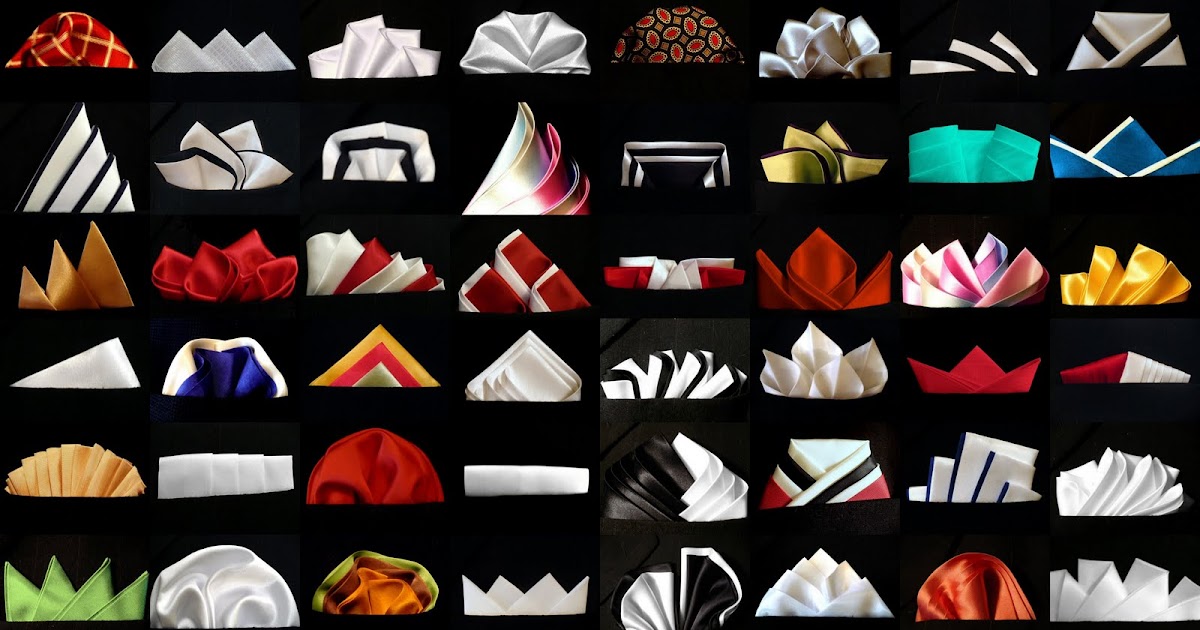 Pocket Square Folds How 2 Fold Pocket Squares Easily