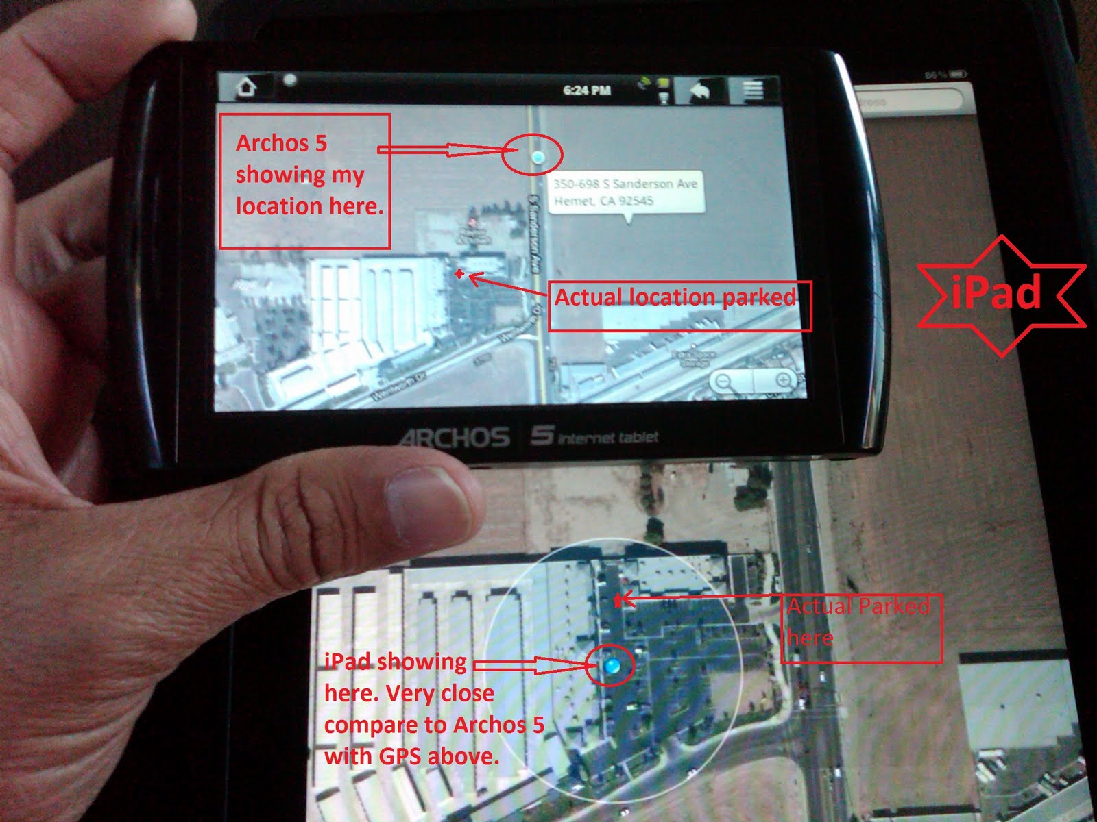 I will still give the Archos 5