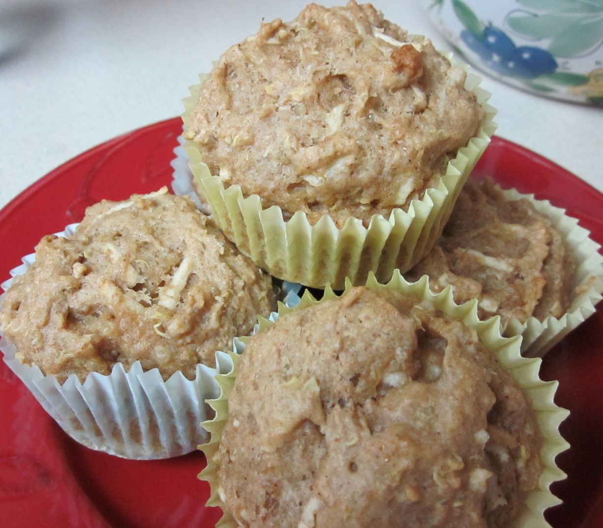 Karen’s Vegan Kitchen Apple Quinoa Spelt Muffins
