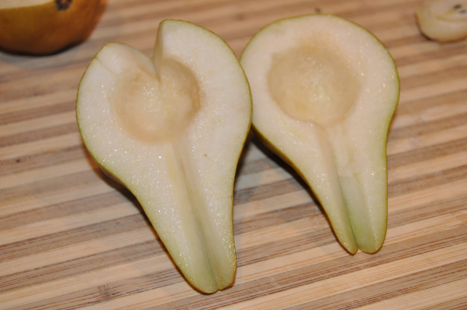 Shih's Cooking How to core a pear