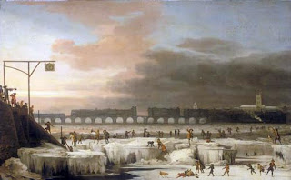 Frozen River Thames