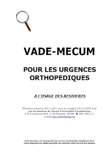 VADE-MECUM pour les urgences orthopdiques Sans+titre