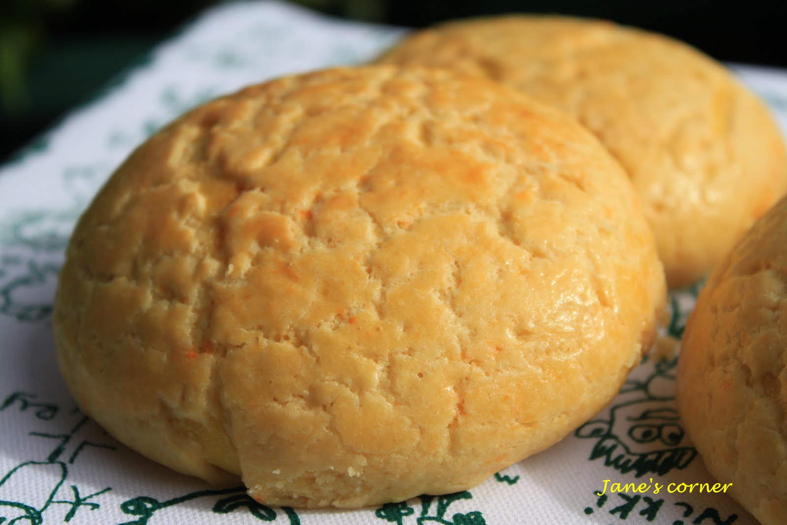 Jane's Corner 南瓜菠萝包 （Pumpkin Melon Pan）